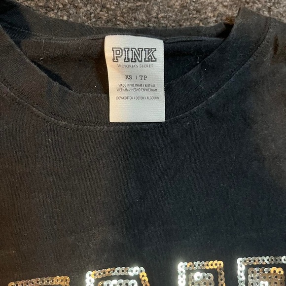 pink vs black sequin long sleeve - Picture 3 of 3